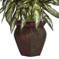 thumbnail image 3 of Aglonema avec Vase Décoratif Plante en Soie, 3 of 4