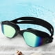 thumbnail image 4 of Wmhnj Gafas de natacin para adultos con revestimiento antivaho, proteccin UV, cierre hermtico y banda ajustable para la cabeza (1 par), 4 of 9