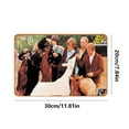 thumbnail image 4 of Placa Metal Vintage para Playa Pintura Hierro Rectangular Pared 30x20cm, 4 of 9