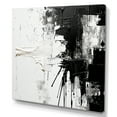 thumbnail image 2 of Designart "Monochrome Abstractions III" Abstract Shapes Wall Decor, 2 of 7