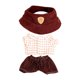 thumbnail image 3 of Sombrero de muñeco de peluche colgante, camiseta, pantalón, accesorio de vestuario, tela de para accesorio fotográfico de muñeco de Estilo A, 3 of 8