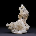 thumbnail image 2 of Gypsum Var. Selenite on Quartz from Rio Grande do Sul, Brazil, 2 of 3