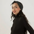 thumbnail image 4 of Banda para el cabello anudada para mujeres europeas y americanas, banda para el cabello para yoga, banda para la cabeza deportiva, turbante elástico de ala ancha, accesorios para el cabello, 4 of 6