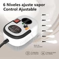 thumbnail image 5 of Limpiador vapor Fondo Puede Drenar,Máquina limpieza Vapor Presurizada Alta Temperatura Con diseño drenaje parte inferior,Ajuste de 6 Engranajes,Tanque agua grande 1200ML,Limpiar manchas aceite cocina, 5 of 5