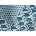 thumbnail image 4 of Ambesonne Blue Quilted Bedspread Set 3 Pcs, Chinese Traditional Tile, Queen Size, Blue White, 4 of 5
