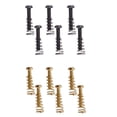 thumbnail image 1 of 24 Piezas Tornillos de Hierro Shamjiam para Guitarra Eléctrica Puente de Principiantes Dorado Negro, 1 of 9