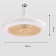 thumbnail image 3 of Mistaha 30W Modern Minimalist Ceiling Fan Light with Aromatherapy Slot, Adjustable Color Temperature and Brightness, 3-Speed Fan Control, Timer, Remote Control, Night Light Mode - Yellow, 3 of 7