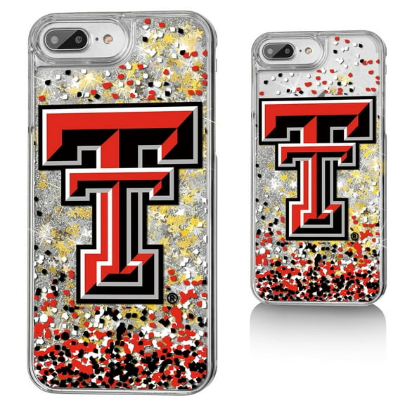 Texas Tech Red Raiders iPhone Glitter Confetti Design Case