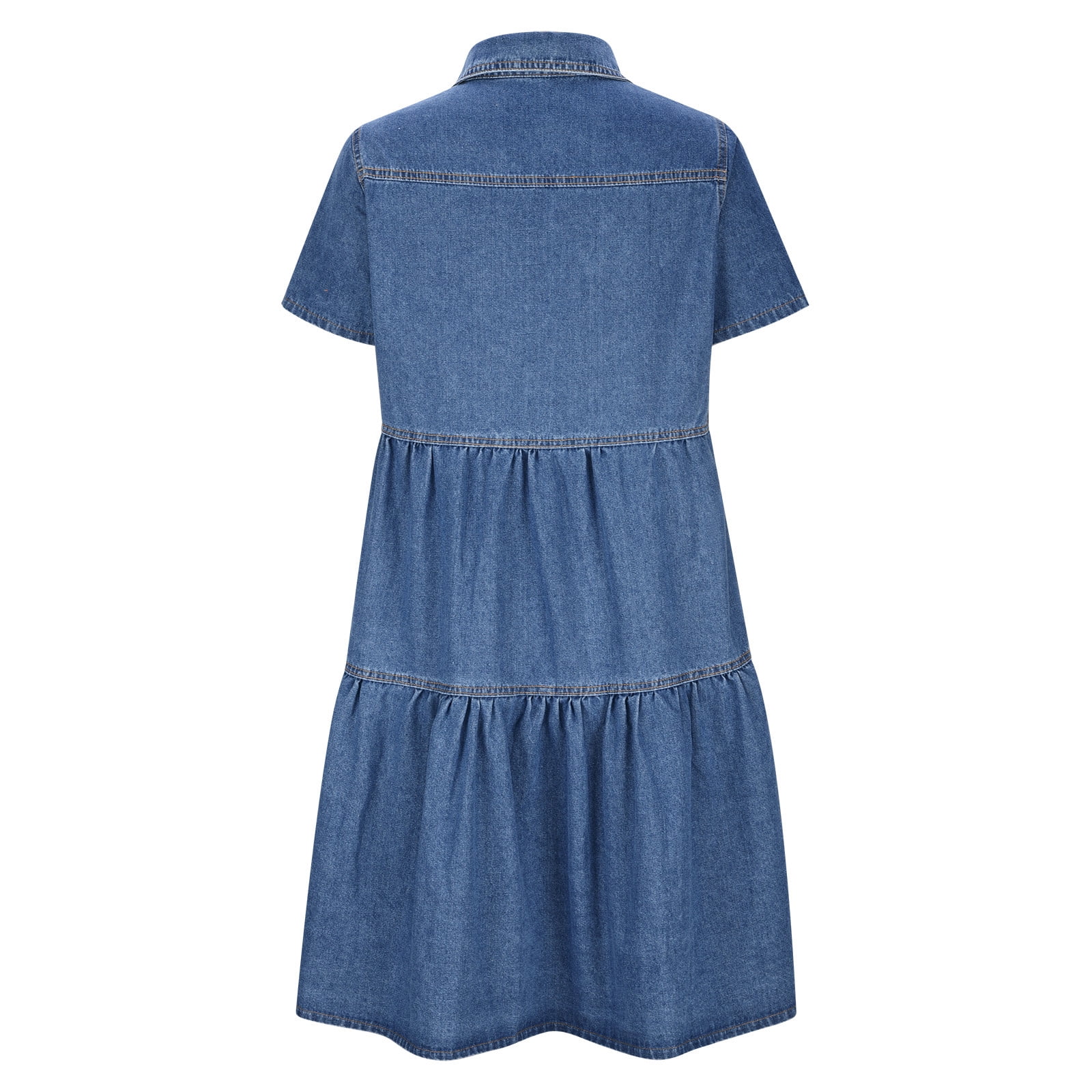 トップス [NKJ 2024AW] 2WAY DENIM DRESS NKJ 2024AW 2WAY DENIM DRESS