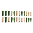 thumbnail image 1 of Artificial Nails Colorful Nail Wearable Fashion Adjustable Fingernails Manicure Accessories for Girl Wedding Commute, 1 of 6