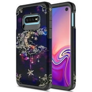 Samsung Galaxy S10e Case, Rosebono Slim Hybrid Shockproof Hard Cover Graphic Fashion Colorful Skin Cover Armor Case For Samsung Galaxy S10e (Wiccan)