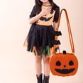 thumbnail image 2 of Bolso bandolera de calabaza para mujer, informal, para Halloween y viajes Sonrisa Naranja, 2 of 9