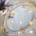 thumbnail image 4 of Moocorvic String Lights Bedroom Indoor with 20 LED 118Inch , LED Butterfly Flower String Lights Fairy Lights for Bedroom Decoration Pendant Restaurant Wall Decoration, 4 of 5