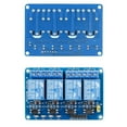 thumbnail image 6 of 1 PCS 4 Channels 5V Relay Module With Optocoupler Isolation, Low-Level Trigger Development Board, 6 of 8