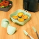 thumbnail image 3 of 20 cm Kvadratisk Återanvändbar Silikon Air Fryer Ugn Tillbehör Grön, 3 of 5