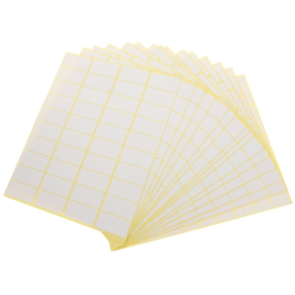 15 Sheets Address Labels Price Tag Sticker Office