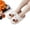 White, variant on Halloween Women's Winter Slippers Ghost Pumpkin Pattern Soft Warm Indoor Shoes Cozy Holiday Home Footwear 41