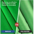 thumbnail image 6 of Emart Green Screen Backdrop,8x10ft Photography Green Background  Fabric Kit with 4 Clip for Video, 6 of 7