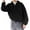Black, variant on qolati Mens Lapel Collared Sweatshirts Soild Casual Long Sleeve Pullover Sweaters Basic Loose Business Work Golf Henley Shirts Sizes S-2XL