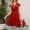 Red, variant on ZZwxWA Women's 2025 Summer Wrap Mini Dress High Waist Casual Swiss Dot Flowy Ruffle Sundress Short Sleeve V Neck Swing Short Dress