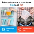 thumbnail image 4 of Versatile Reusable Storage Bags, Eco-Friendly Food-Grade Material Containers for Meal Prep, Hermetic Seal for Leakproof Storage, Stand Up Design for Neat Fridge, Reusable and, 4 of 8