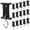 Black 16pcs, variant on OIUR 1/16Pcs RV Awning Hook for Lights, RV Light Holder Clothing Drying Hanger, Plastic Metal S-Shaped Hook, Awning Accessory
