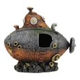 thumbnail image 1 of Submarine Aquarium Decoration Vivid Resin Sunken Ship Fish Tank Ornament for Saltwater and Freshwater, 1 of 2