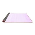 thumbnail image 2 of Ahgly Company Indoor Square Solid Purple Modern Area Rugs, 6' Square, 2 of 4