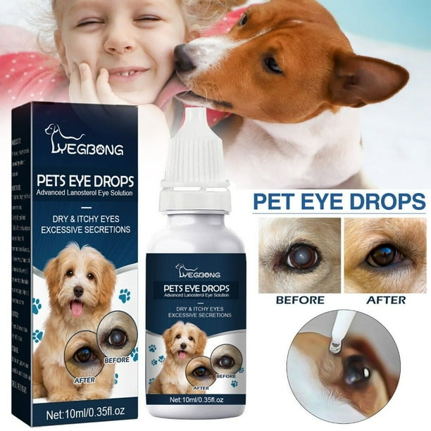 Pet Eye Drops For Conjunctivitis Dog Cat Horse Rabbit All Mammal