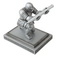 thumbnail image 2 of Recién llegado, soporte para bolígrafo de caballero, coleccionables de resina, cepillo de maquillaje, organizadores de escritorio, soporte par Plata BLESIY Pantalla del soporte de la pluma, 2 of 7
