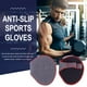 thumbnail image 1 of 1 par de guantes de mano para levantamiento de pesas, almohadillas de agarre con mancuernas para deportes de entrenamiento Tmvgtek Para estrenar, 1 of 8