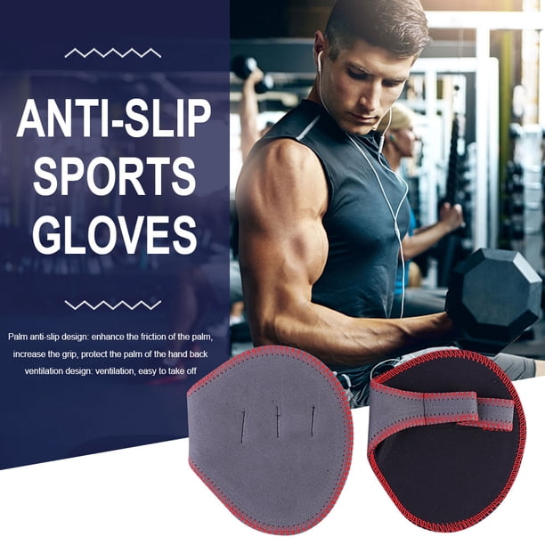 1 par de guantes de mano para levantamiento de pesas, almohadillas de agarre con mancuernas para deportes de entrenamiento Tmvgtek Para estrenar