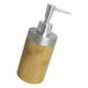 thumbnail image 2 of GOOHOCHY Dispensador de jabón de escritorio, botella de loción rellenable, botella de bambú para champú y loción., 2 of 8