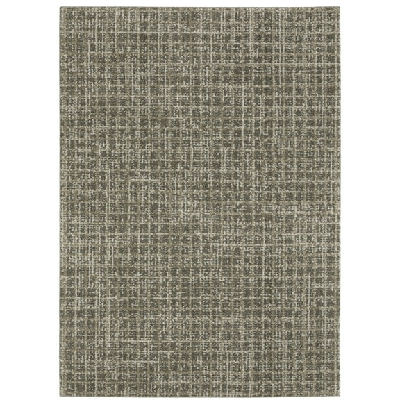 Oriental Weavers Alton Area Rug - 090N9 - 2'3" x 7'6" - in Gray/ Beige - Modern Style, Stain Resistant, Family and Pet Friendly , Entryway, Hallway Runner Rug
