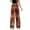Orange, variant on SGMVNU Womens Pajama Pants Cozy Flannel Fuzzy Sleepwear Warm Winter Loungewear Comfy Pj Bottoms Classic Plaid Pj's Pants(Yellow, XL)