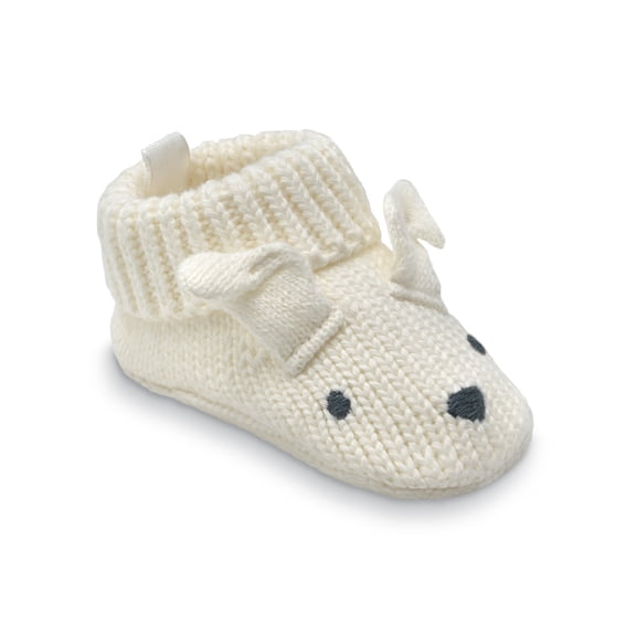 Carter's Child of Mine, Infant Unisex Knit Slippers, Bunny, Size Newborn