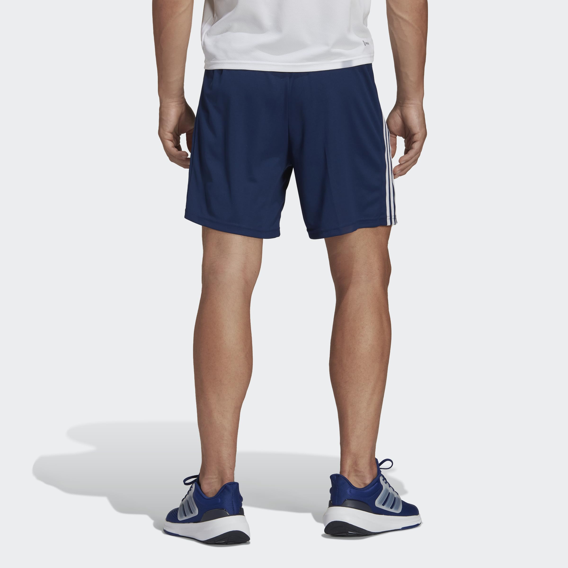Adidas Men's Train Essentials Pique 3-Stripes Training Shorts photo 7