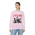 thumbnail image 4 of Women's Crewneck Sweatshirt-Morticia-Munster-Frankenstein Bride-Elvira, 4 of 6