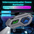 thumbnail image 2 of Audífonos Para Casco De Motos Bluetooth Intercomunicador 2pc plata, 2 of 5