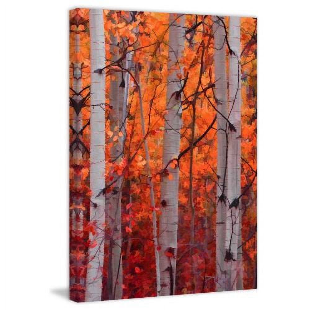 "Autumn Splendor" Painting Print on Wrapped Canvas
