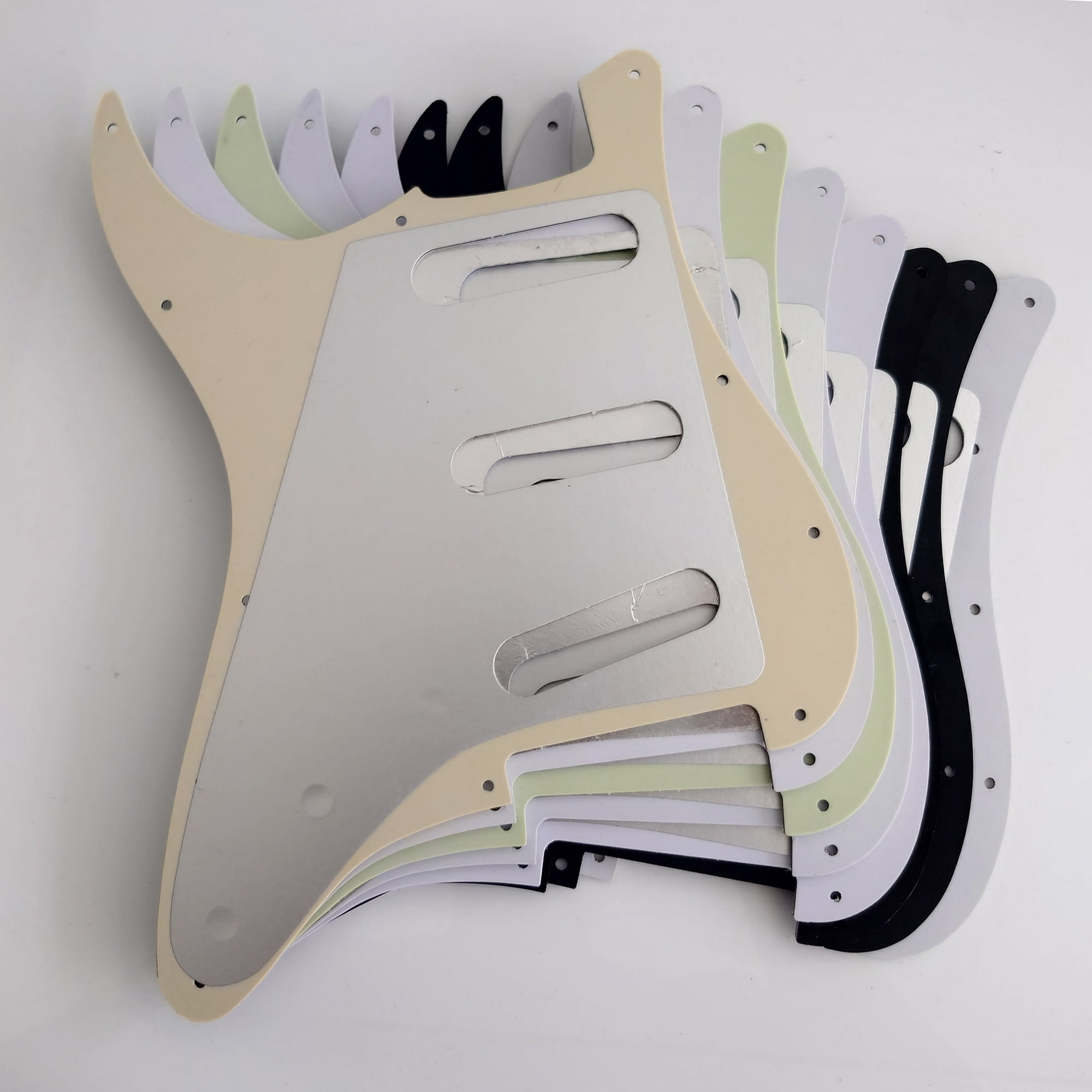 Electric Guitar Pickguard for FD 11 Hole SSS Pickguard Replacement Parts 7 Colours Availab