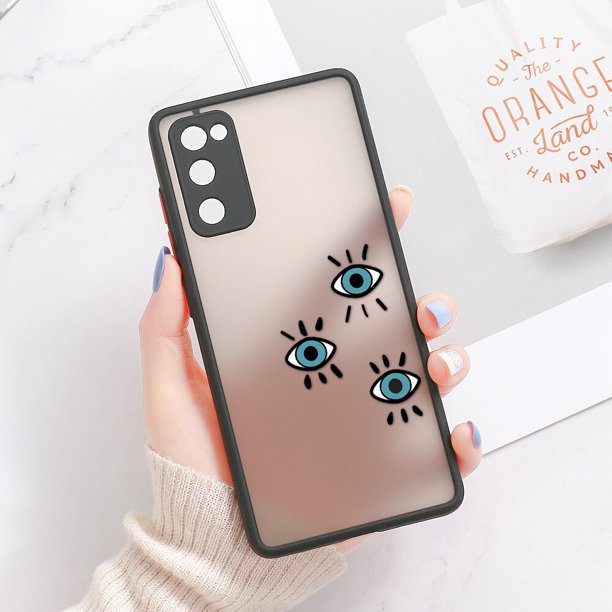 Funda protectora para Samsung S21 Ultra, carcasa dura mate para Galaxy S20 Fe S10 S8 S9 S10e Note 20 Ultra 10 Plus 9 8 Fivean unisex