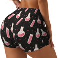 thumbnail image 2 of Kdxio Chemistry Tools 1 Print Workout Shorts for Women Seamless Soft Smooth Gym Yoga Scrunch Active Shorts, 2 of 5