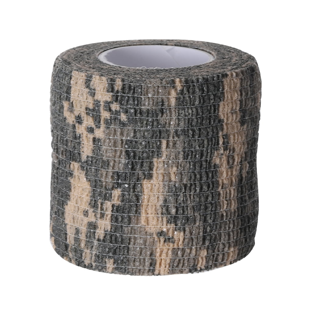 Outdoor Multi-functional Non-woven Self-adhesive Camouflage Tape Hunting Camo XS 
