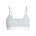 thumbnail image 5 of No Boundaries Women's Cotton Jersey Triangle Bralette w/Buttons Sizes XS-XXXL, 5 of 5