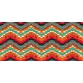 thumbnail image 4 of Tribal Piggy Bank, Hand Paint Zigzag Pattern Effects Brushstrokes, Ceramic Coin Bank Money Box for Cash Saving, 3.6" X 3.2", Sea Green Marigold, by Ambesonne, 4 of 4