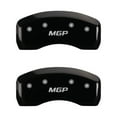 thumbnail image 4 of MGP 4 Caliper Covers Engraved Front & Rear MGP Black finish silver ch Fits select: 2013-2018 NISSAN SENTRA S/SV/SR/SL, 4 of 6