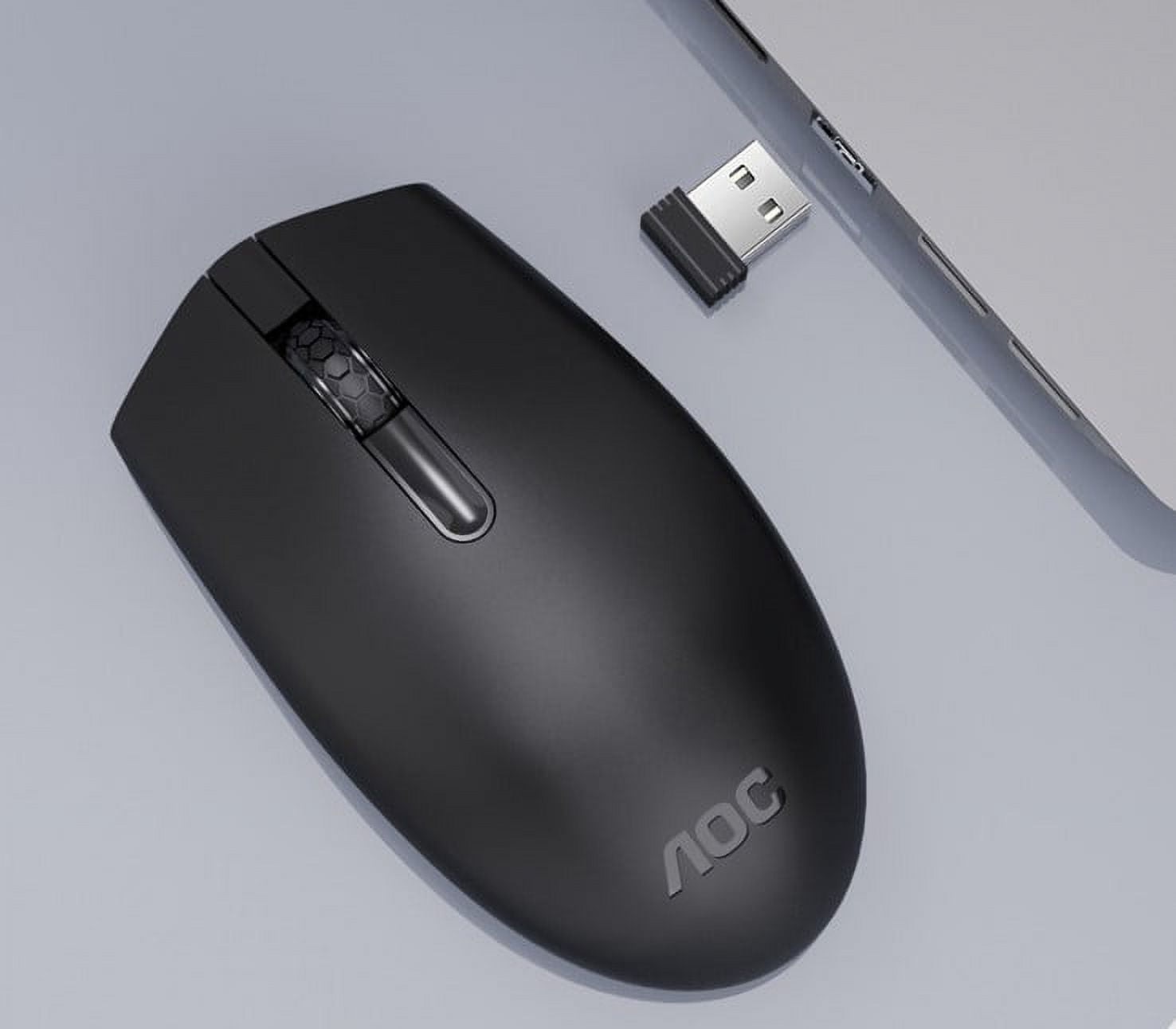 Wireless Keyboard and Mouse Combination, 2.4G Full-size Ergonomic Computer Keyboard, Suitable for Windows, Mac OS Desktop/laptop/PC