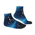 thumbnail image 6 of Salouo Cat Sketch Pattern Unisex Middle Tube Socks,Middle-Finger Knee High Socks Over The Calf Tube Stocking Crew Stockings for Women and Men Tube Socks, 6 of 8