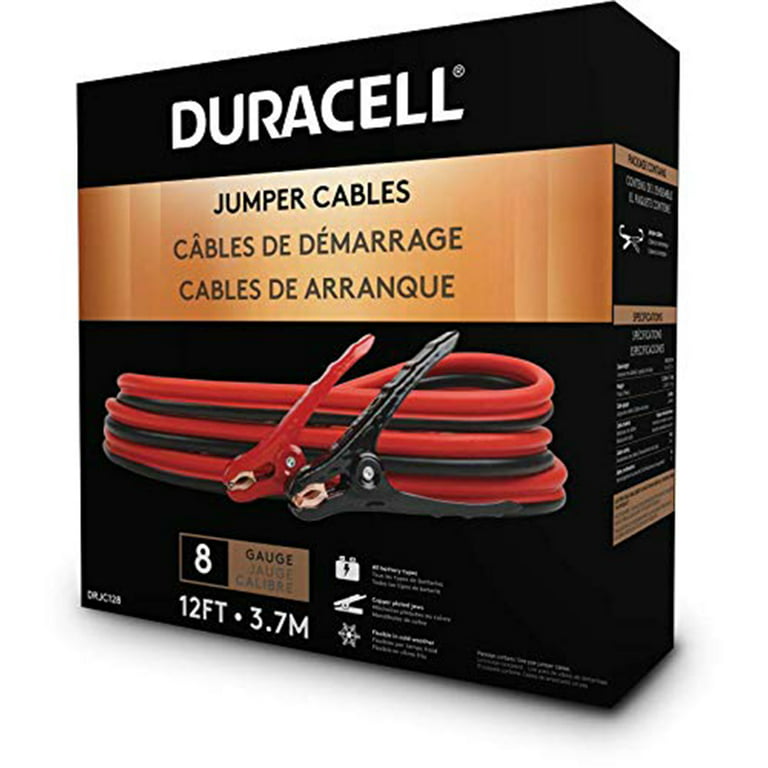Automotive Jumper Cables 8 Gauge 12' - 00160 by Deka